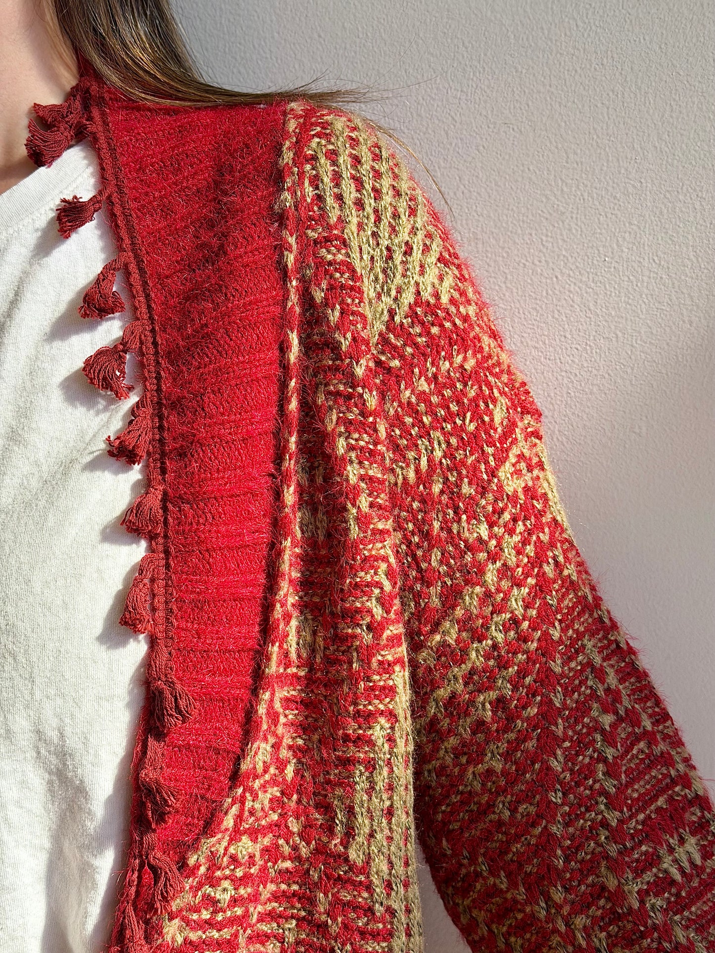 Tassel Fringe Shawl Duster