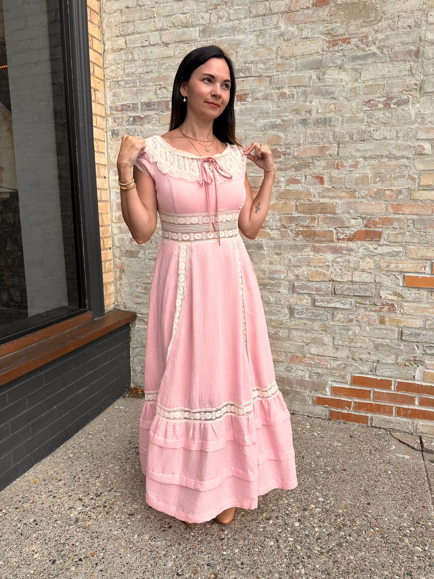 Reversible Vintage-Inspired Lace Dress