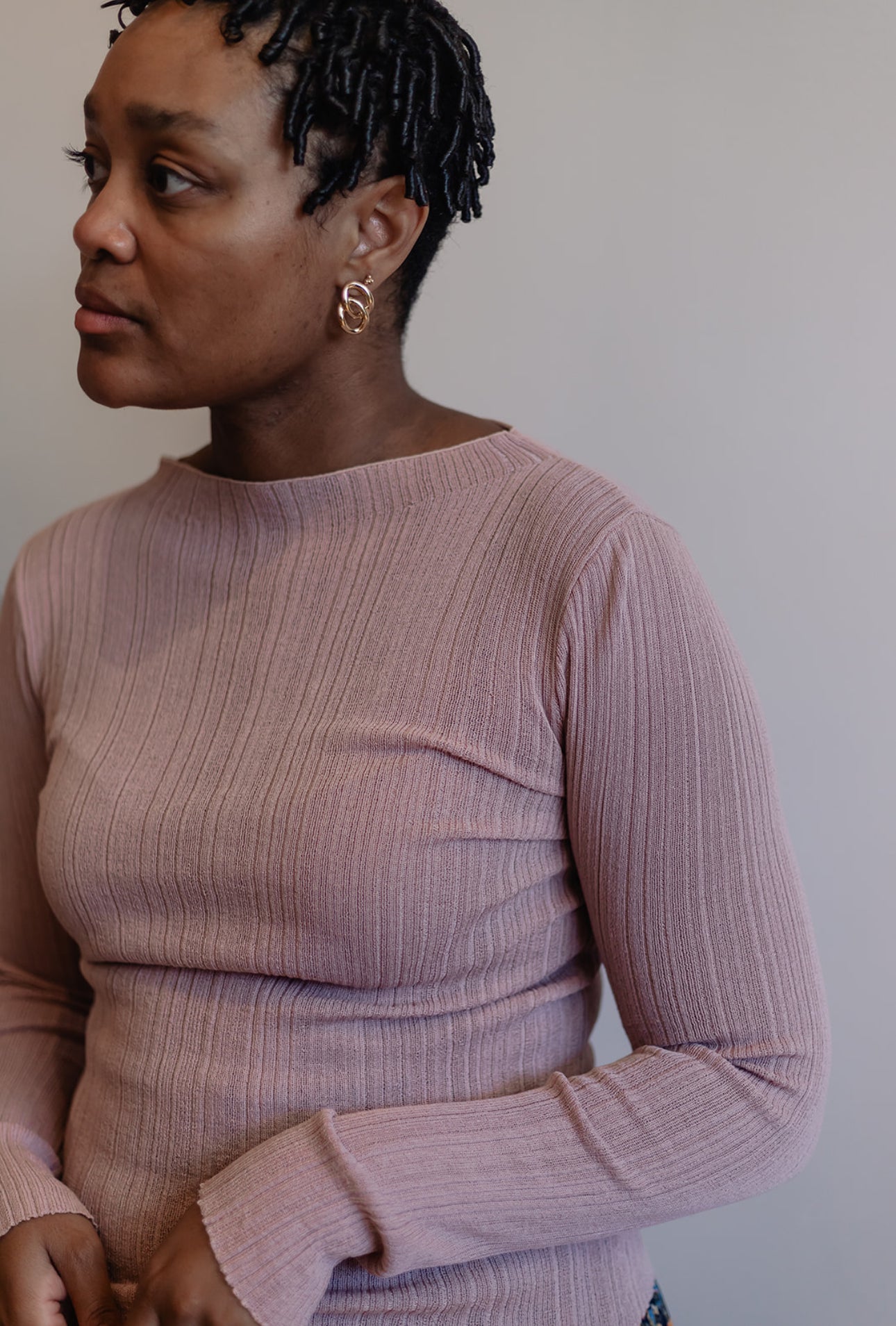 Sheer Long-sleeve layering Tee