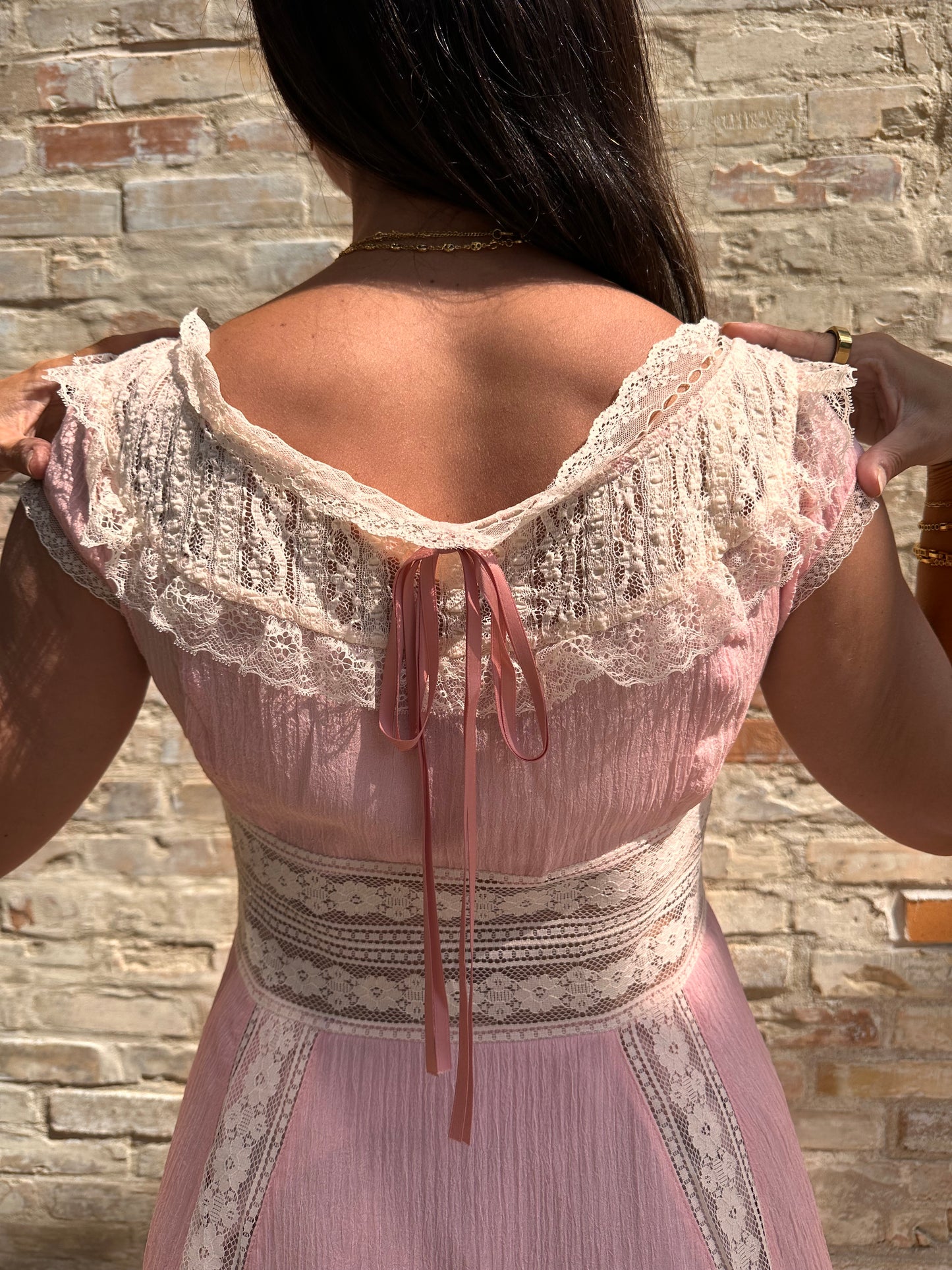 Reversible Vintage-Inspired Lace Dress