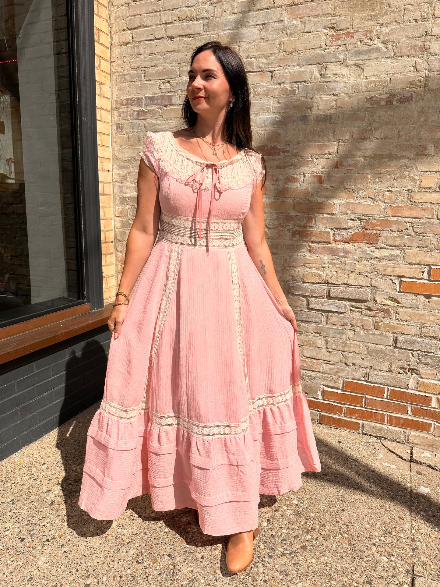 Reversible Vintage-Inspired Lace Dress