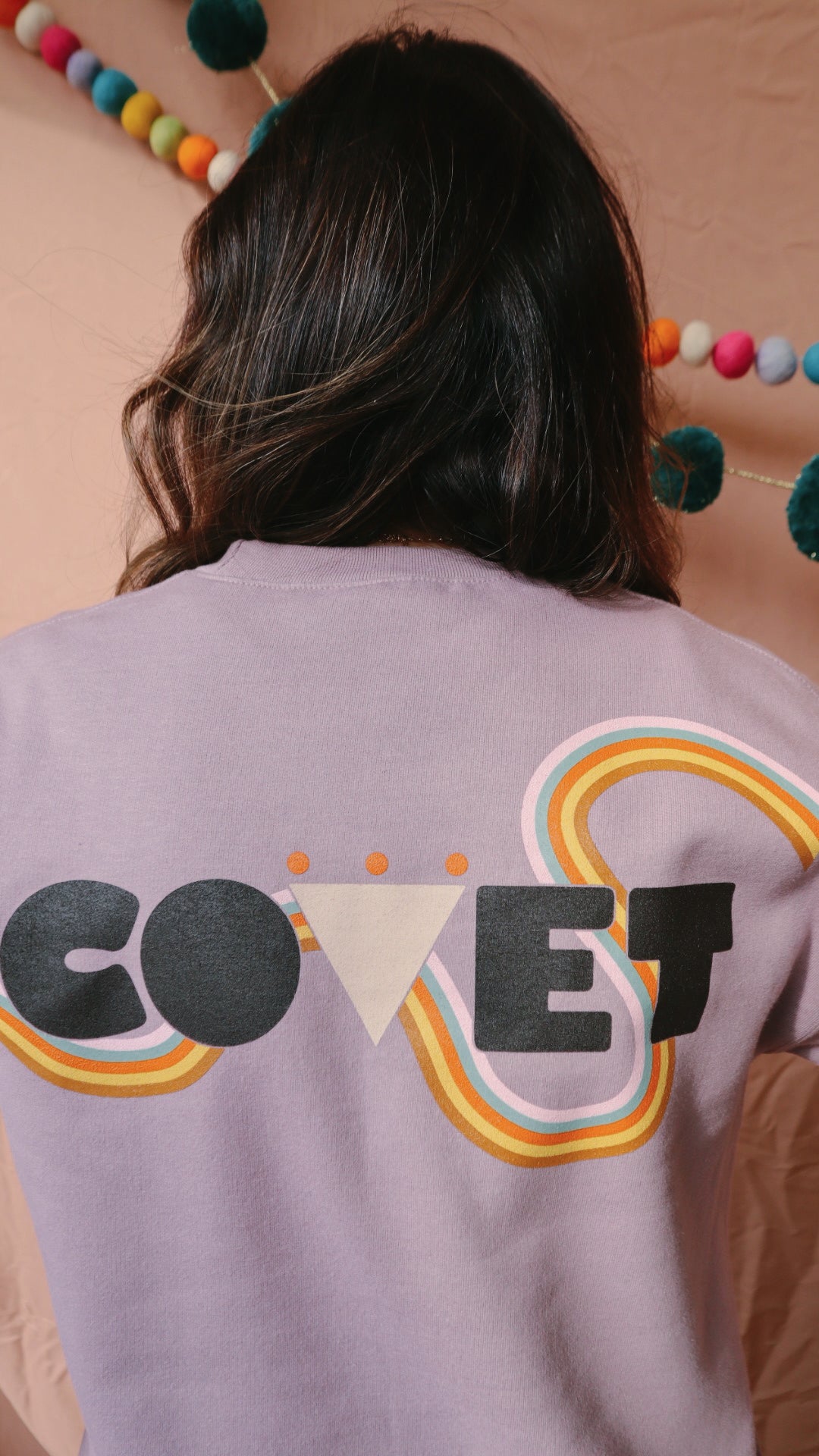 COVET Squiggle Classic Pullover