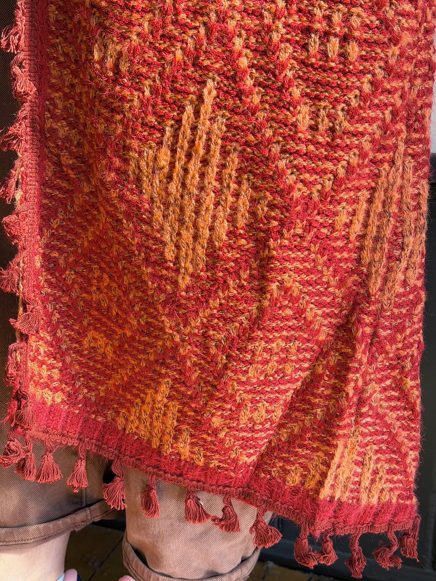 Tassel Fringe Shawl Duster