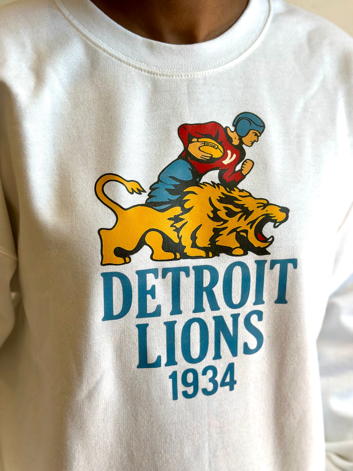 Detroit Lions Retro 1934 Sweatshirt