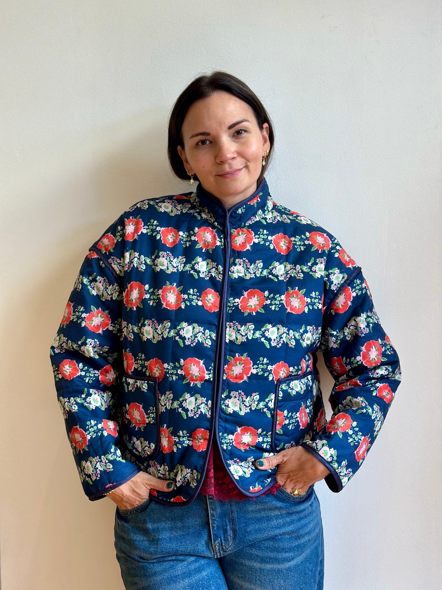 Floral Quilted Jacket