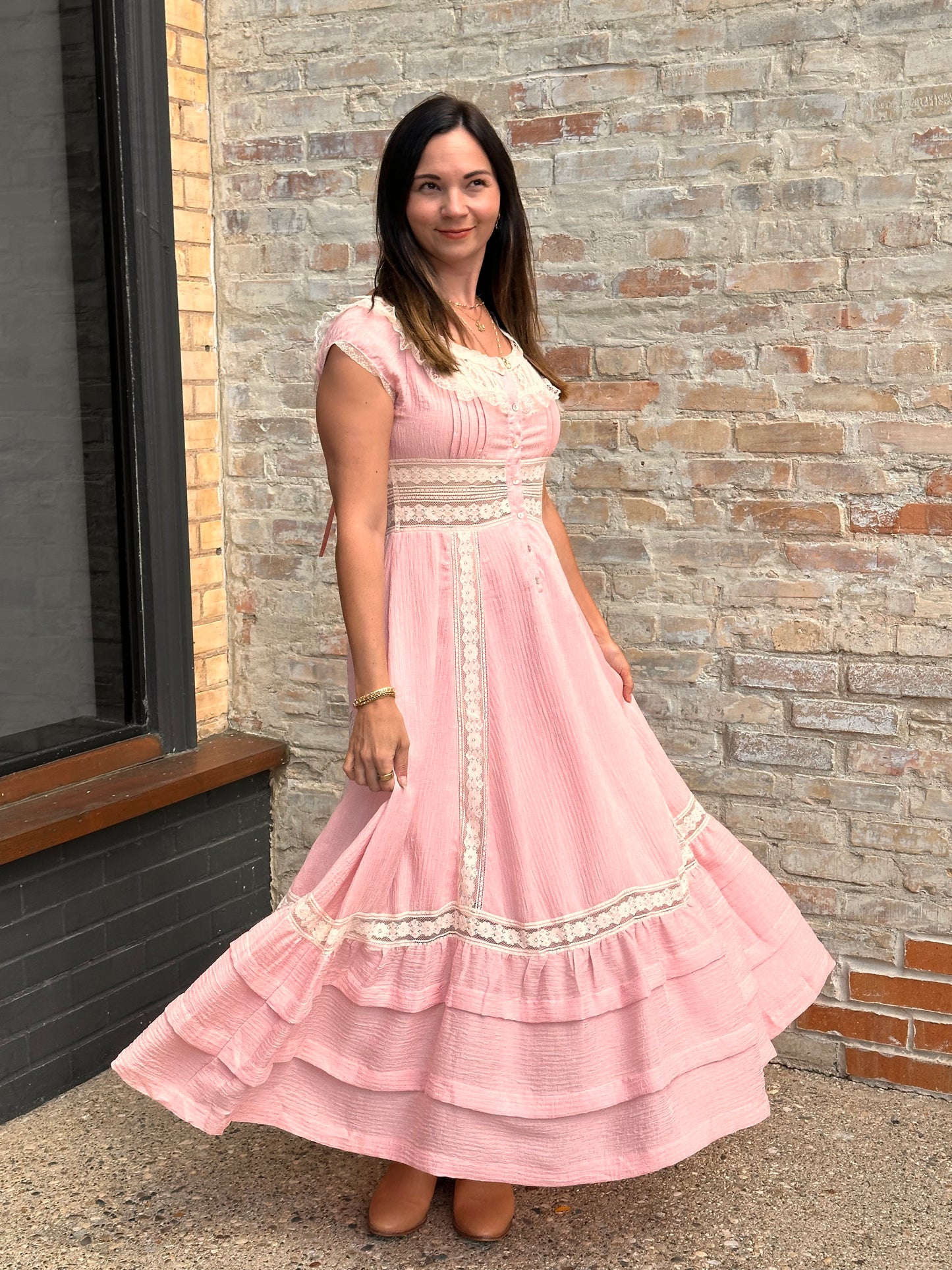 Reversible Vintage-Inspired Lace Dress