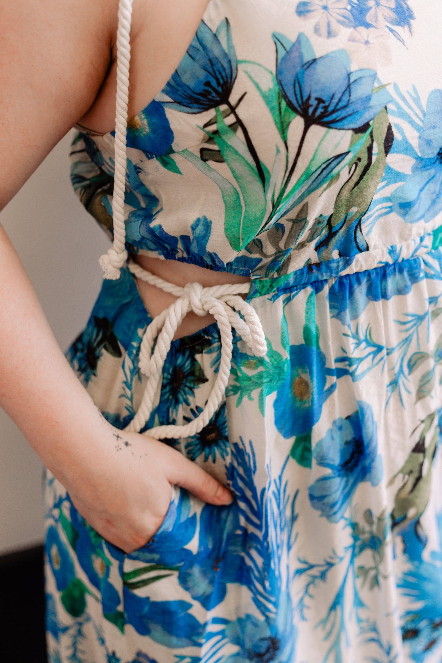 Boho Cut Out Maxi Dress