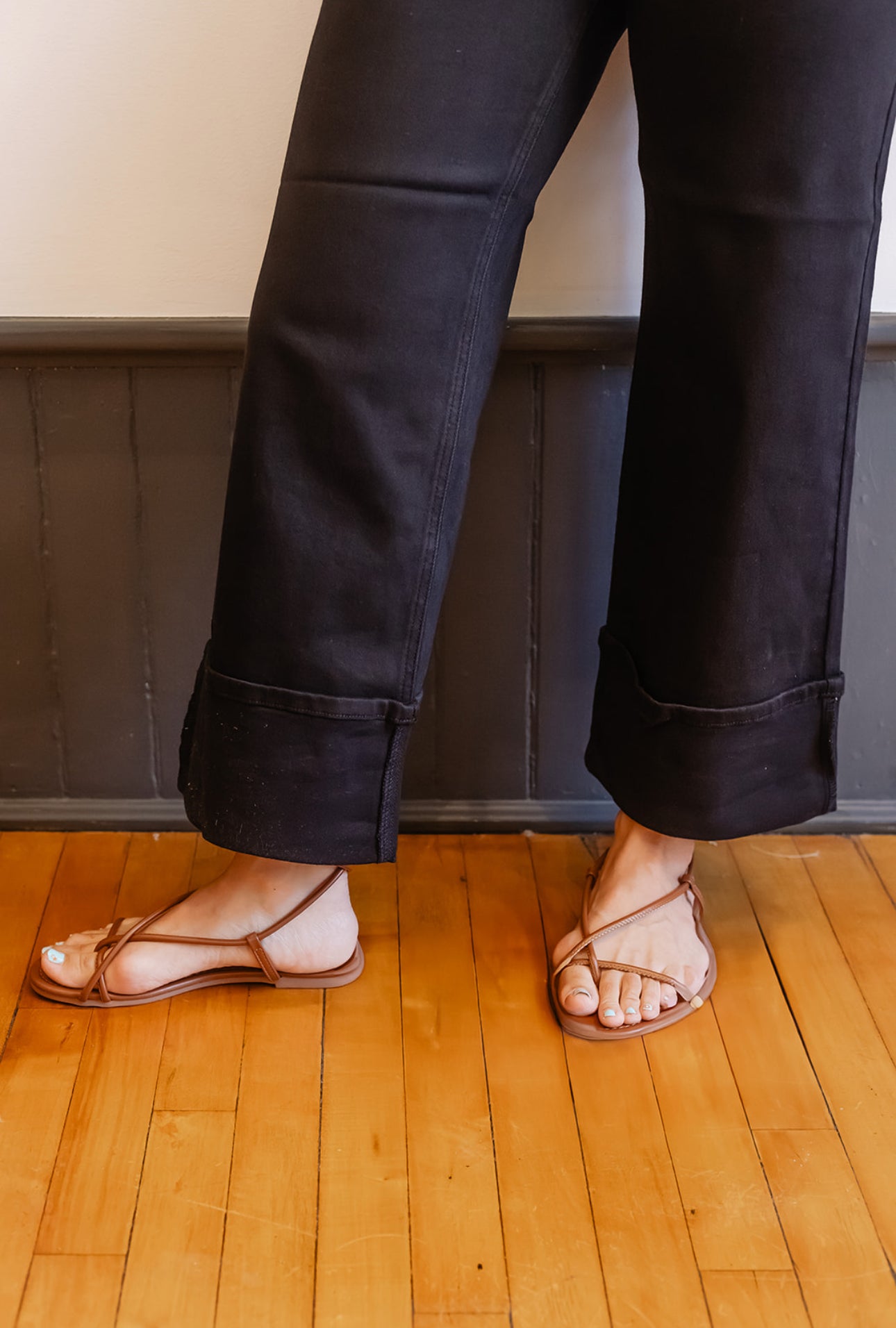 Petite Cuffed Denim