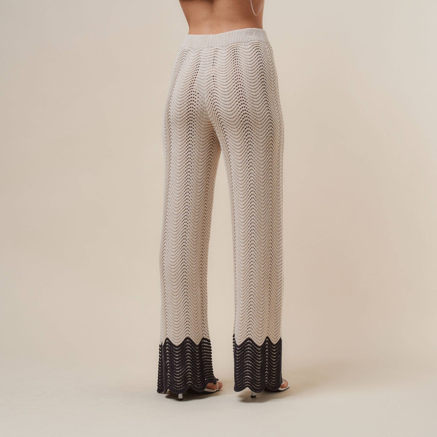 Colorblock Knit Pant