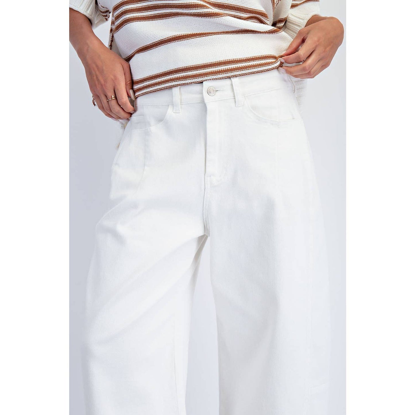 Twill Barrel Pant
