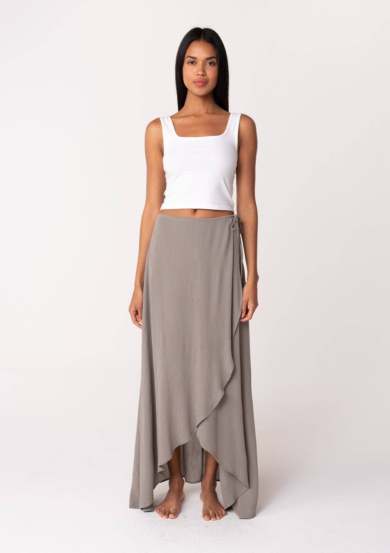 Gauzy Wrap Skirt