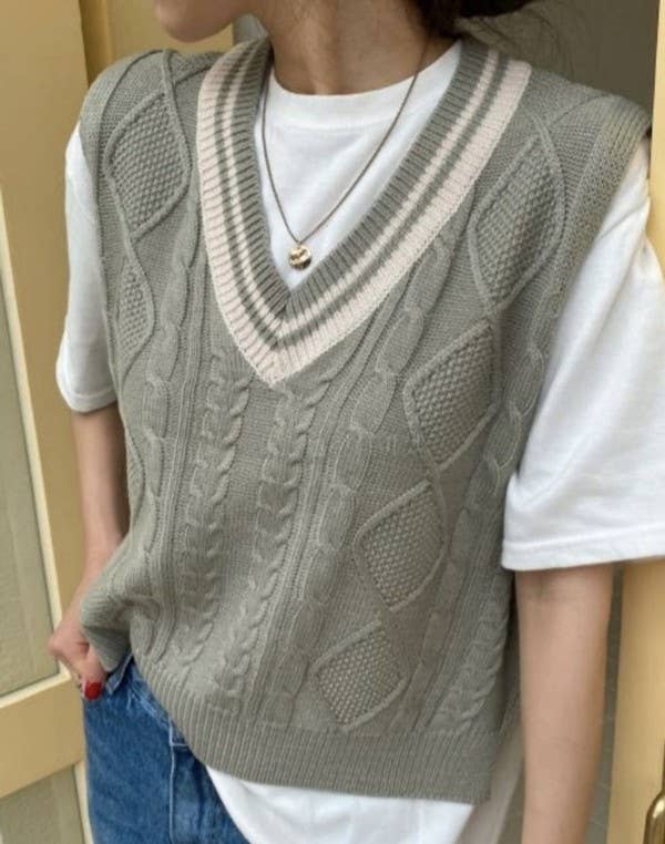 Preppy Sweater Vest
