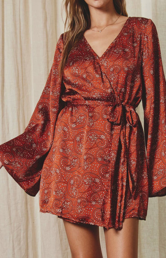Kimono Mini Dress