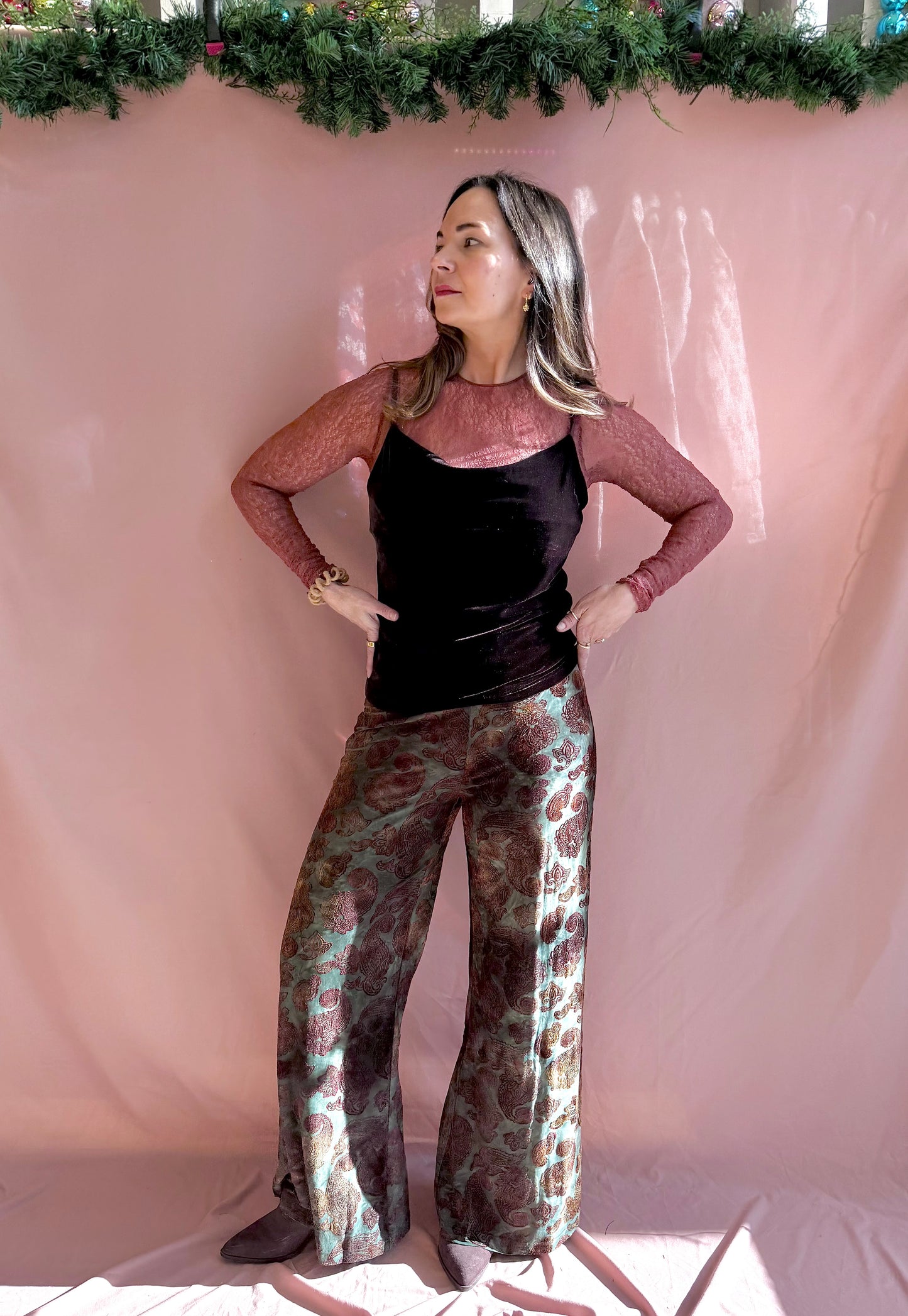 Paisley Flare Pant