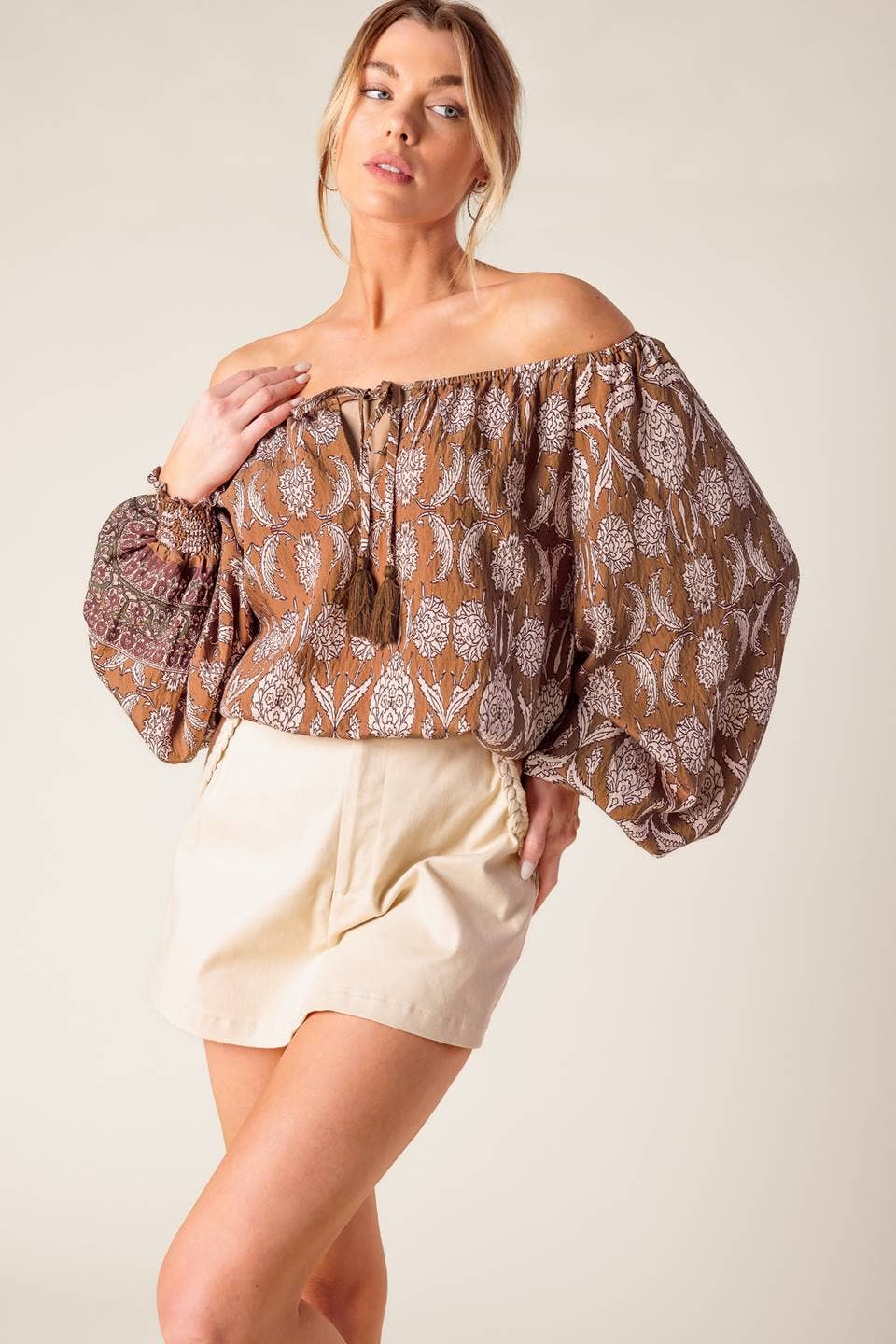 Paisley Boho Blouse
