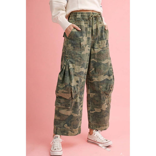 Camo Balloon Jogger Pants