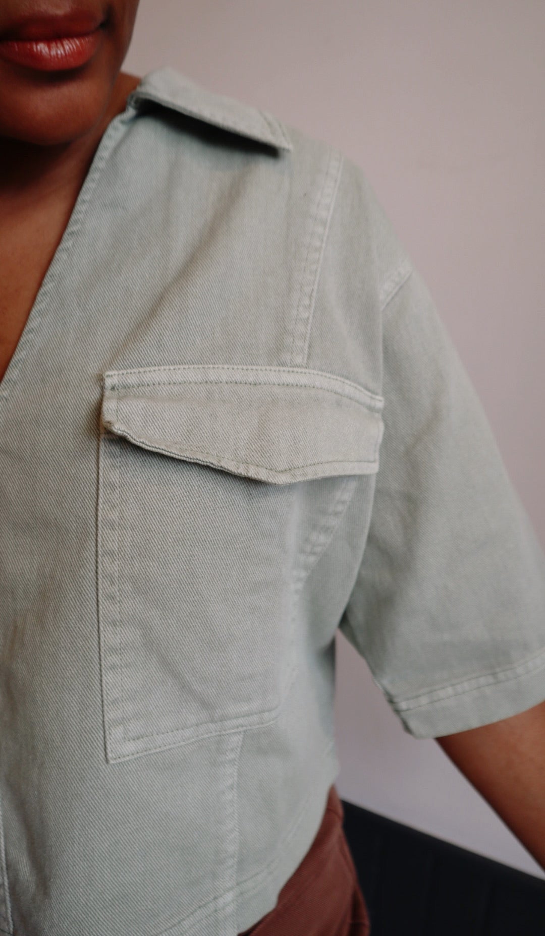 Utility Double Pocket Camp Shirt