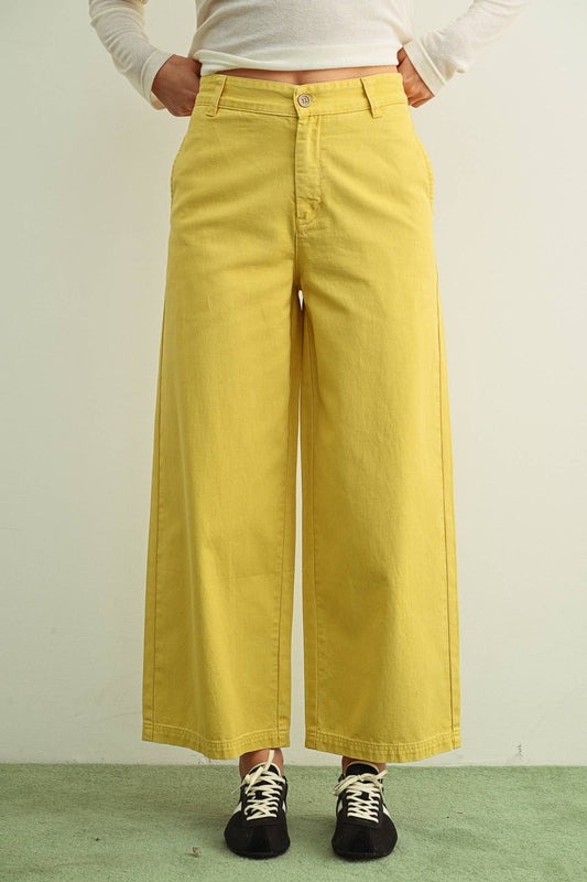 Cotton Barrel Pant