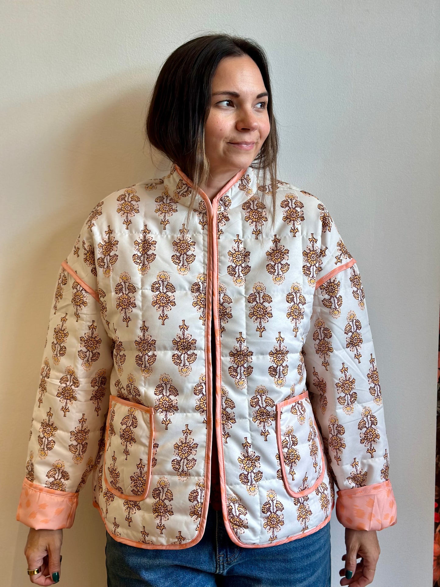 Floral Quilted Jacket