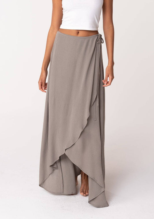 Gauzy Wrap Skirt