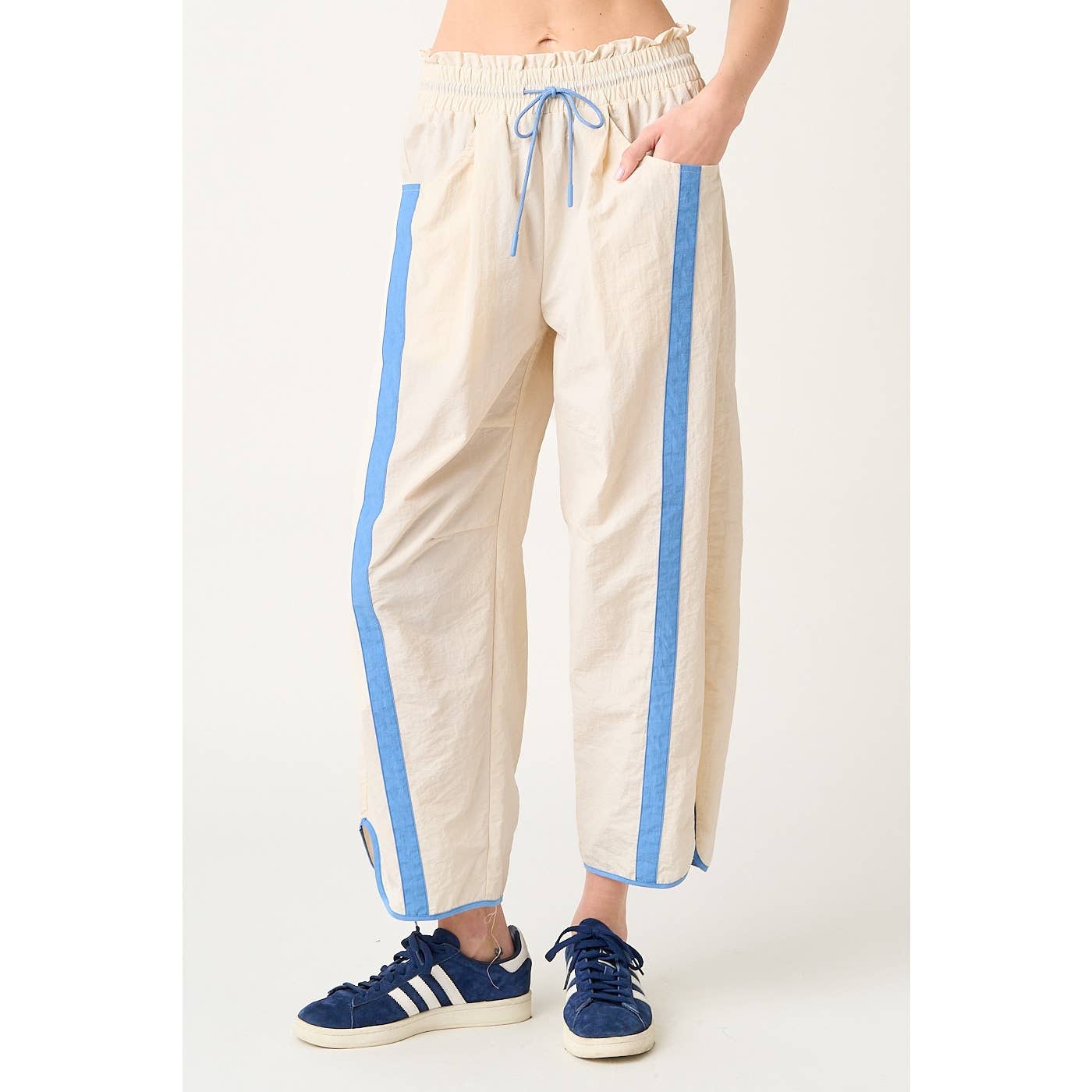 Sporty Stripe Barrel Track Pant