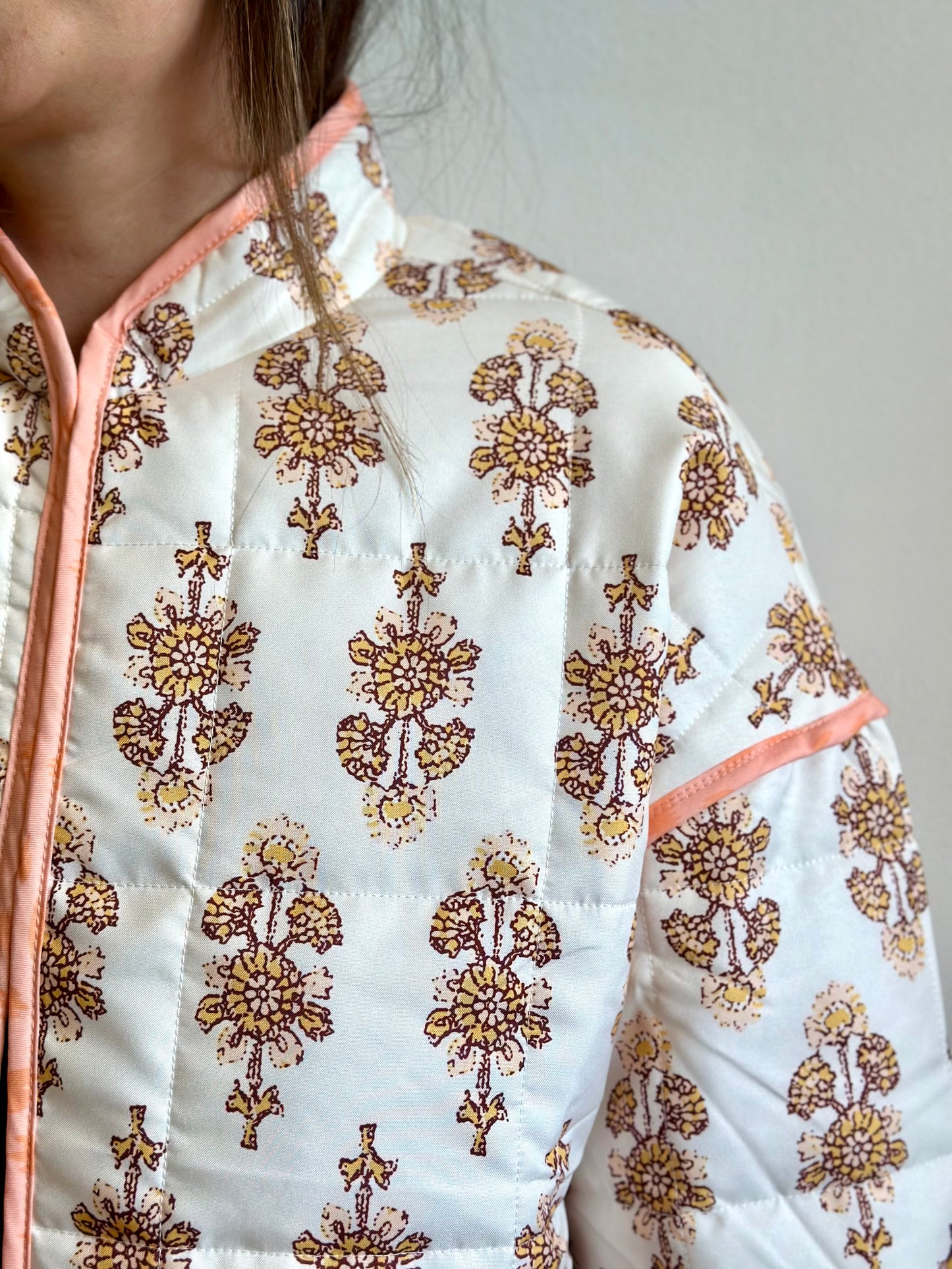 Floral Quilted Jacket