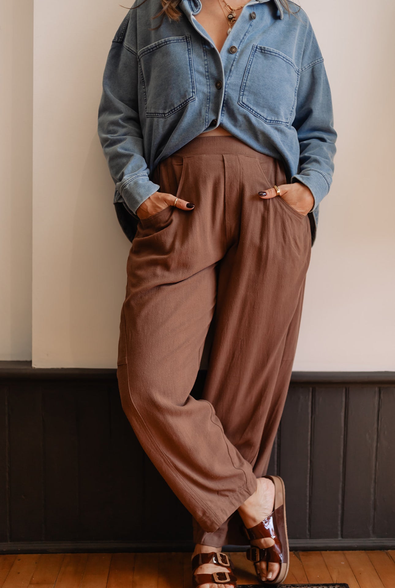 Relaxed Barrel Pant