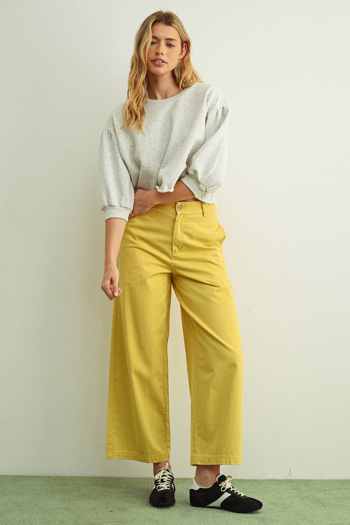 Cotton Barrel Pant