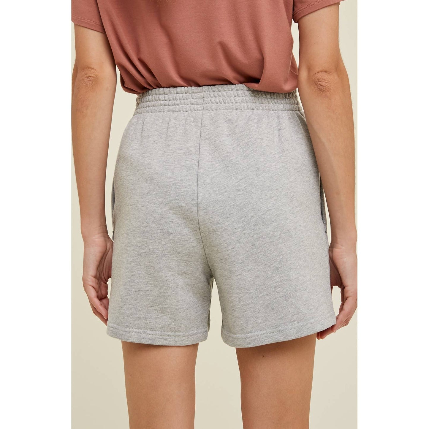 Cotton Shorts With Zipper Pockets