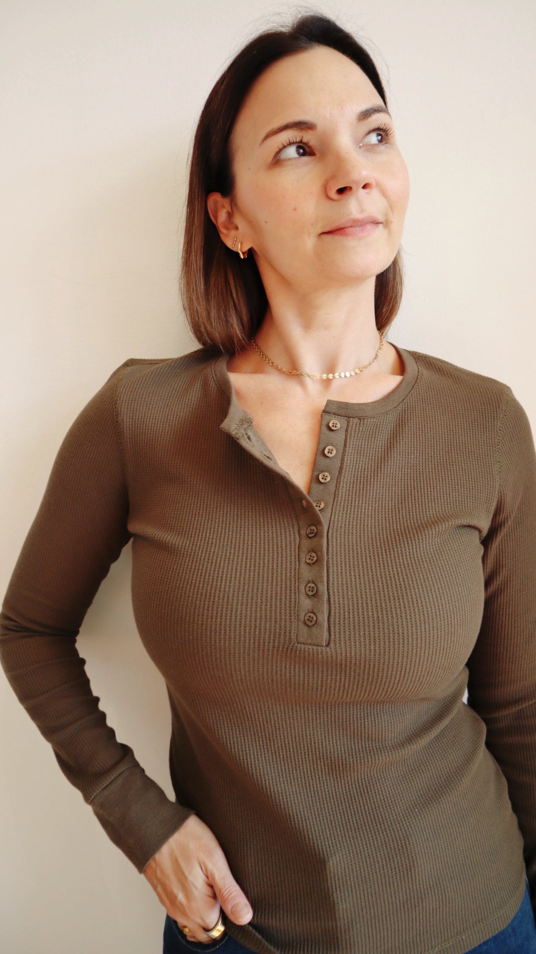 Thermal Henley Top