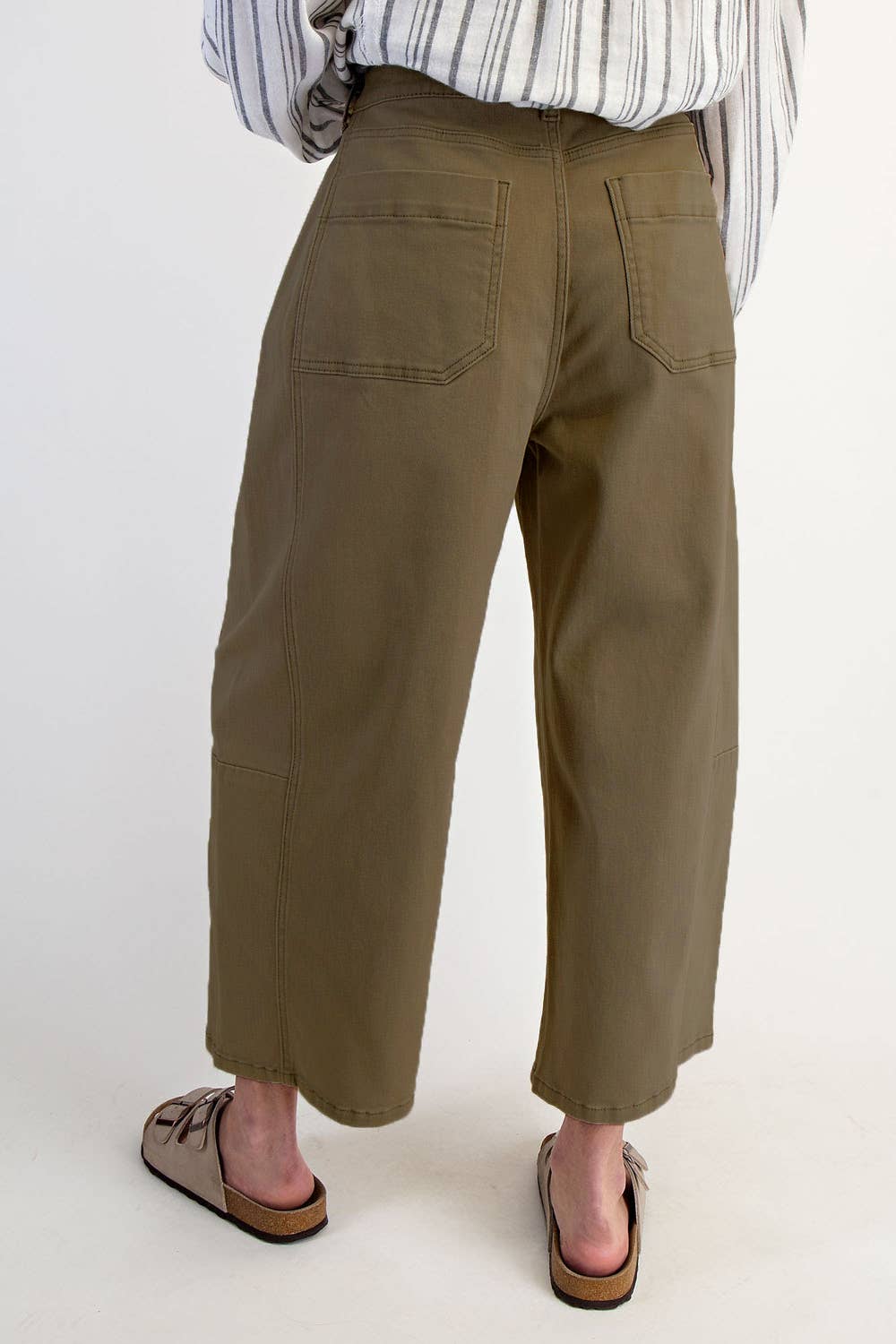Twill Barrel Pant