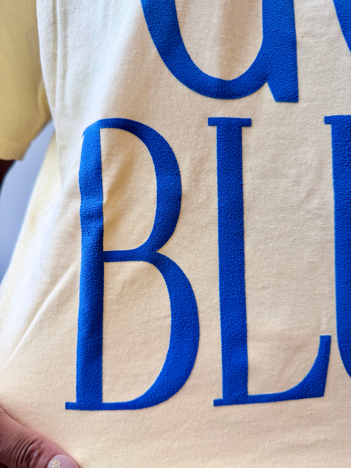 GO BLUE Michigan Puff Tee