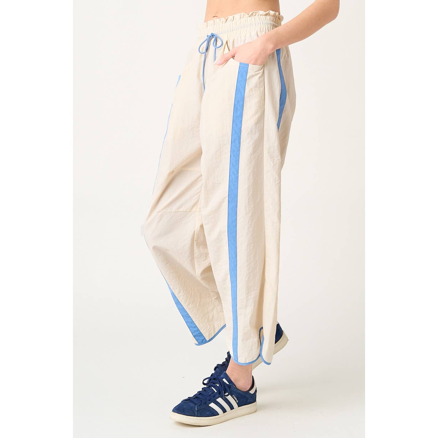 Sporty Stripe Barrel Track Pant