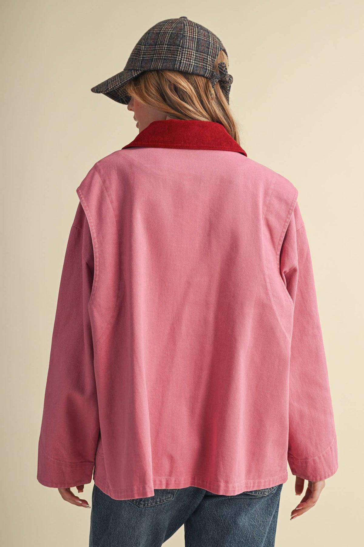 Corduroy Collar Utility Jacket