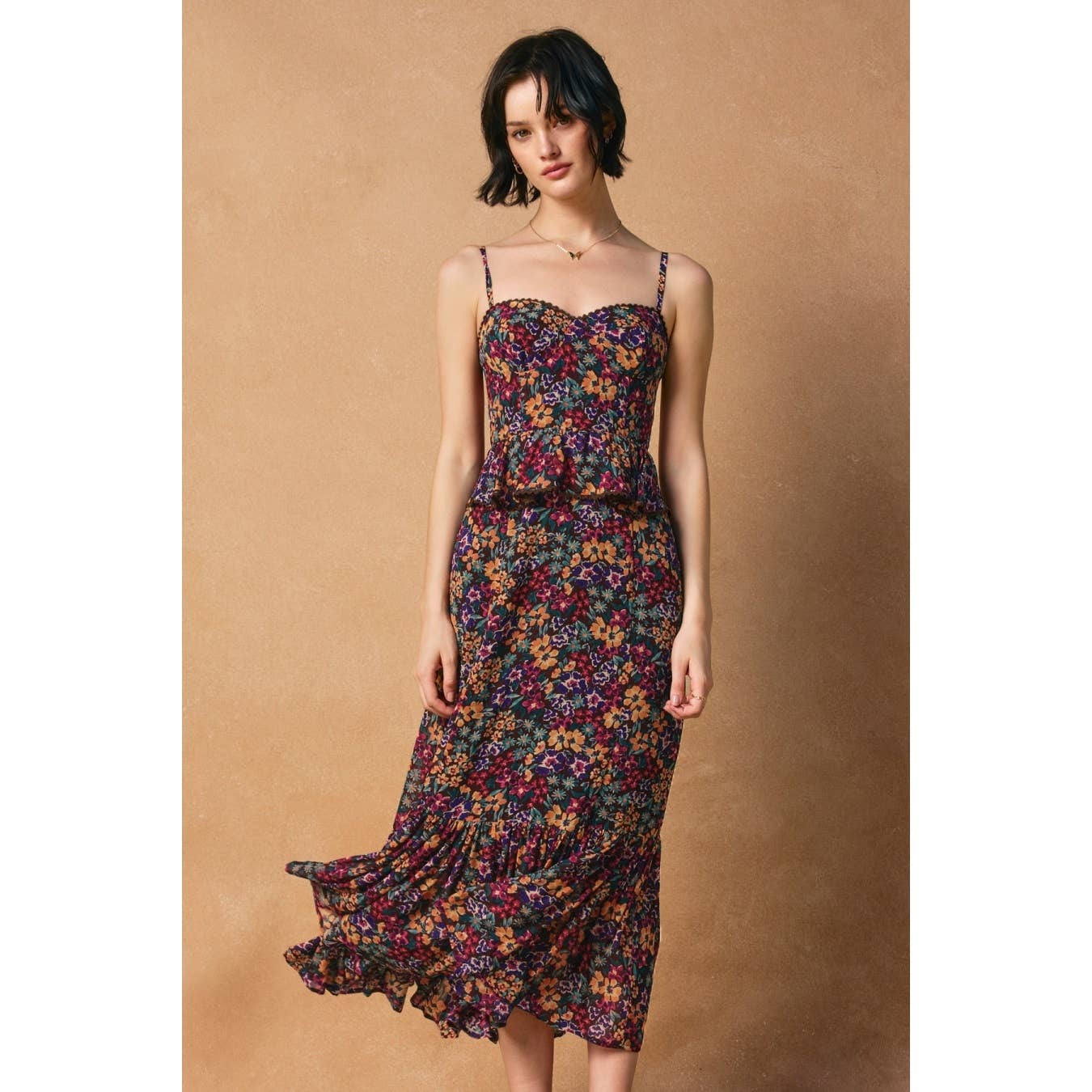 Bloom Ruffled Dress