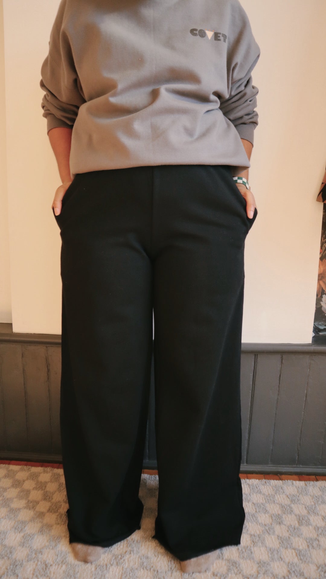 Wide Leg Cotton Sweatpant