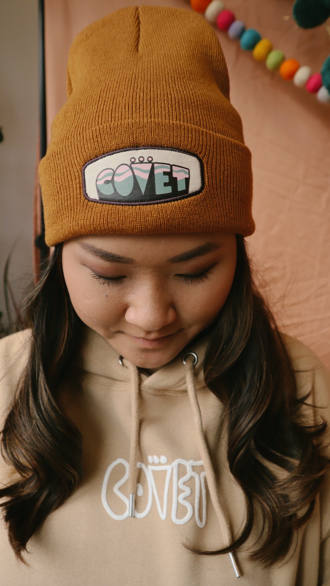 COVET Patch Beanie