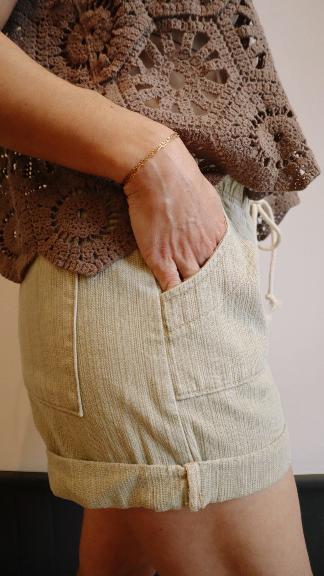 Drawstring Paper Bag Short