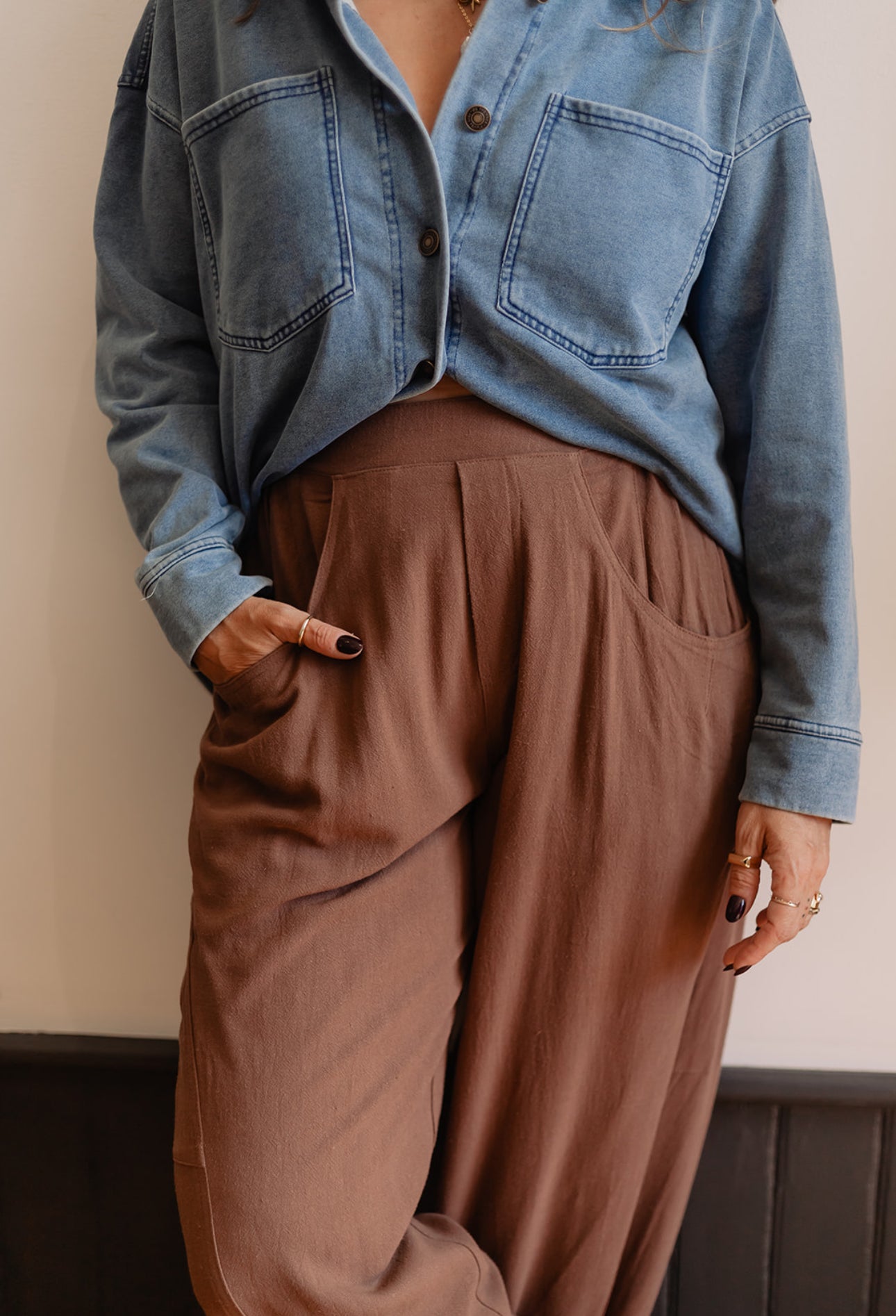 Relaxed Barrel Pant