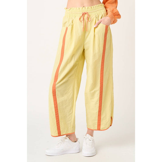Sporty Stripe Barrel Track Pant