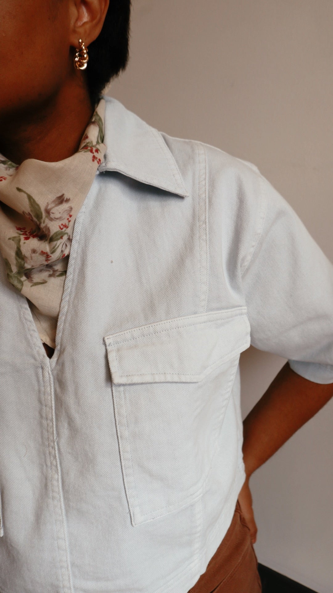 Utility Double Pocket Camp Shirt