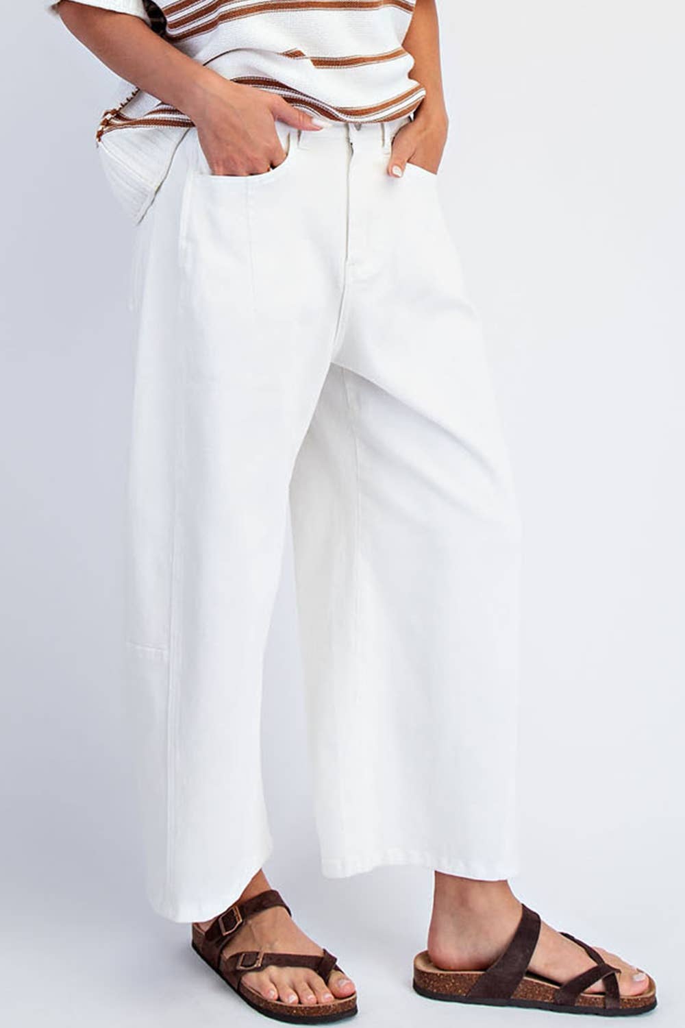 Twill Barrel Pant