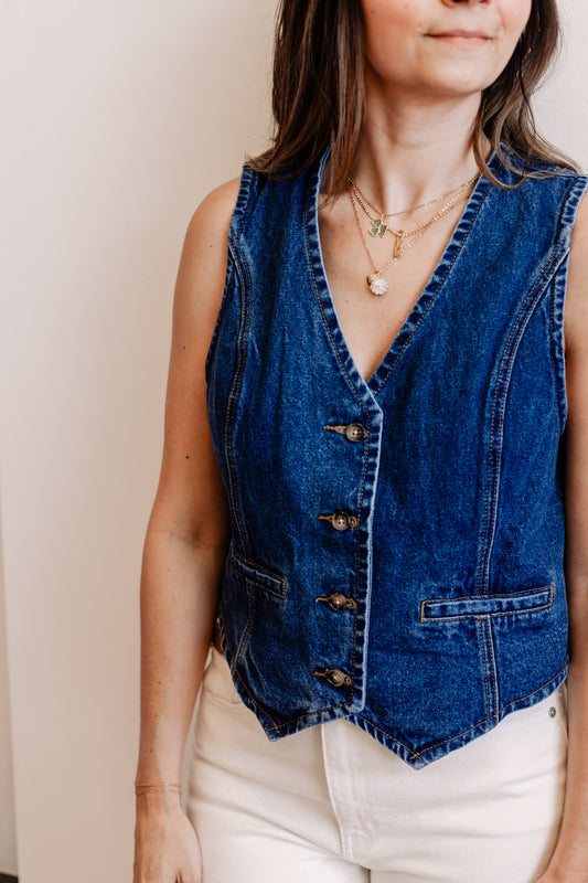 Denim Vest