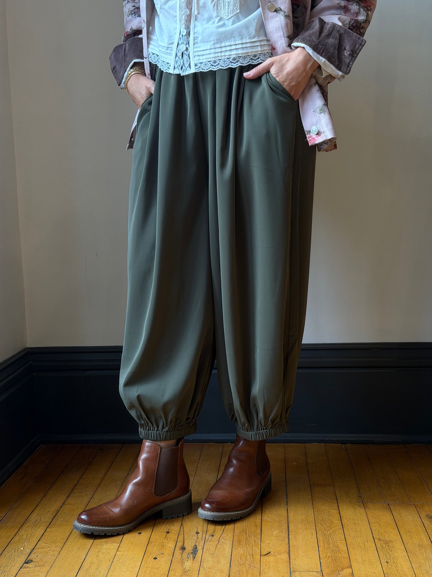 Boho Harem Cuff Pants