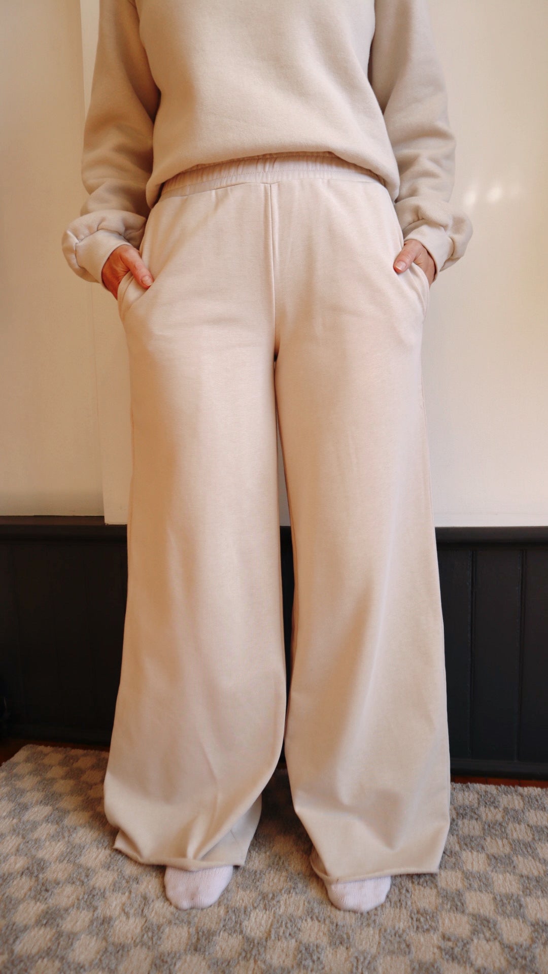 Wide Leg Cotton Sweatpant