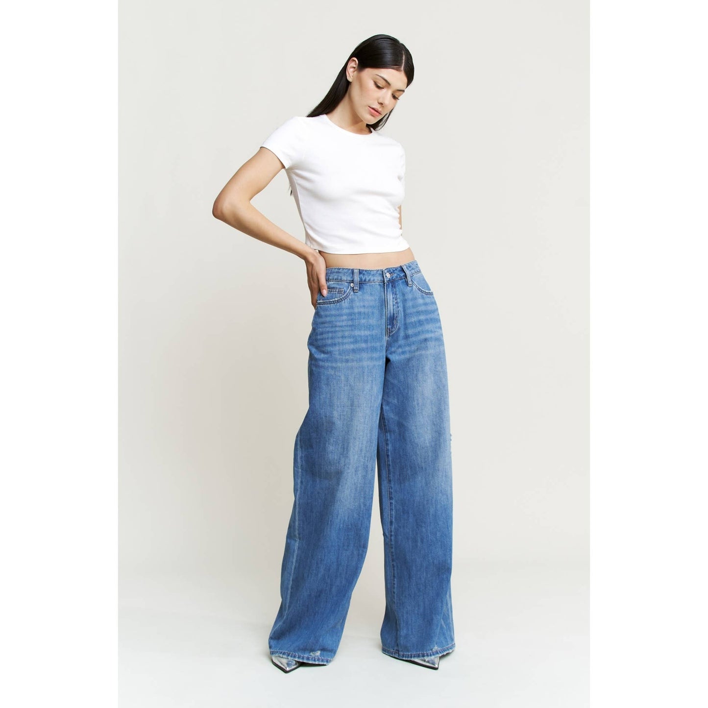 Cool Girl Wide Leg Denim