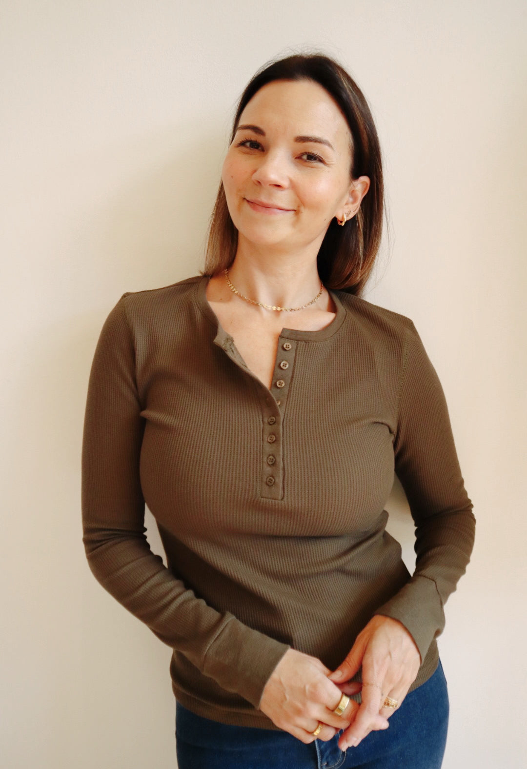 Thermal Henley Top