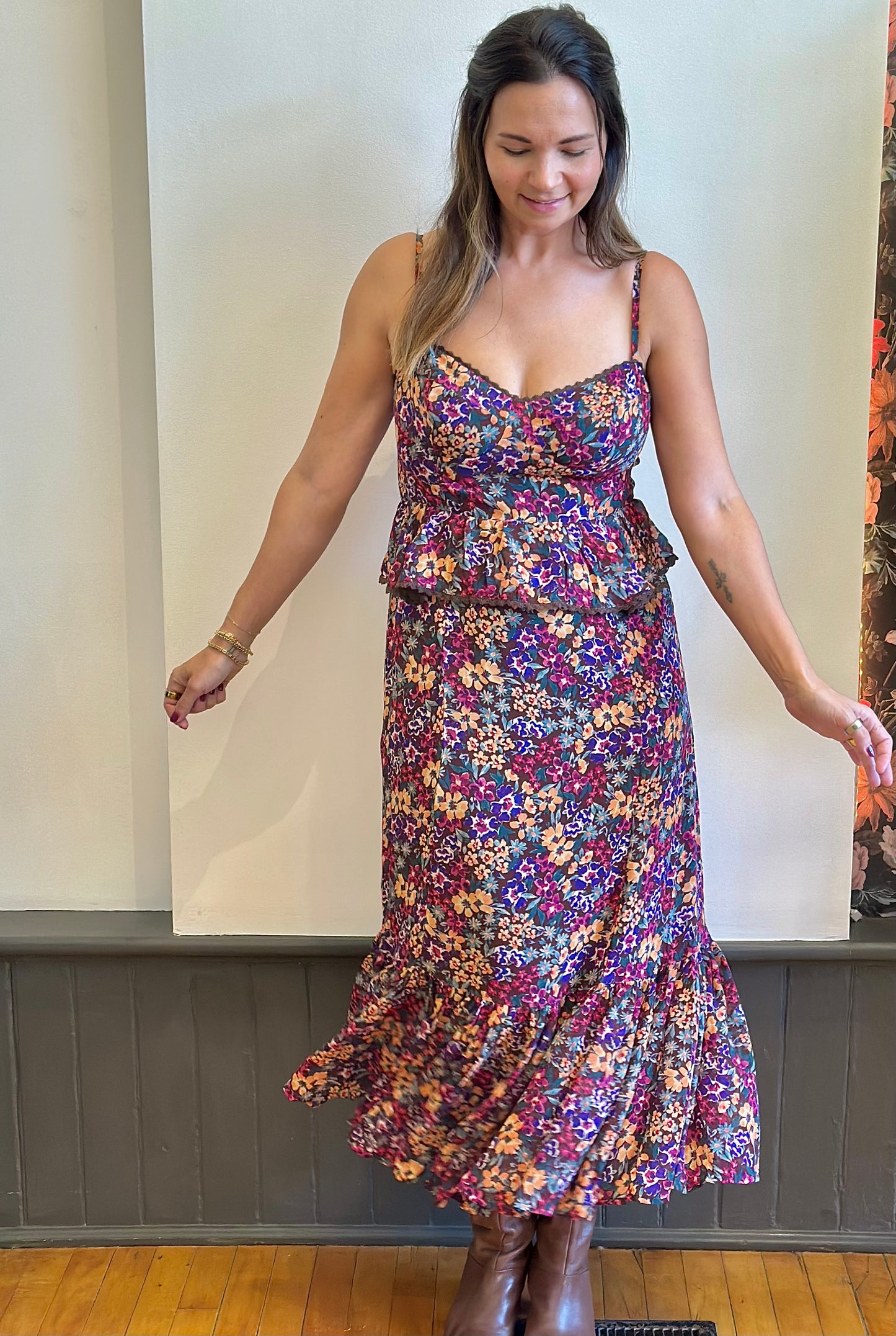 Bloom Ruffled Dress
