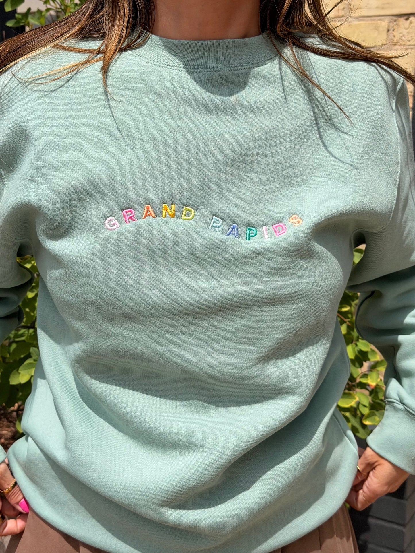 Grand Rapids Embroidered Sweatshirt