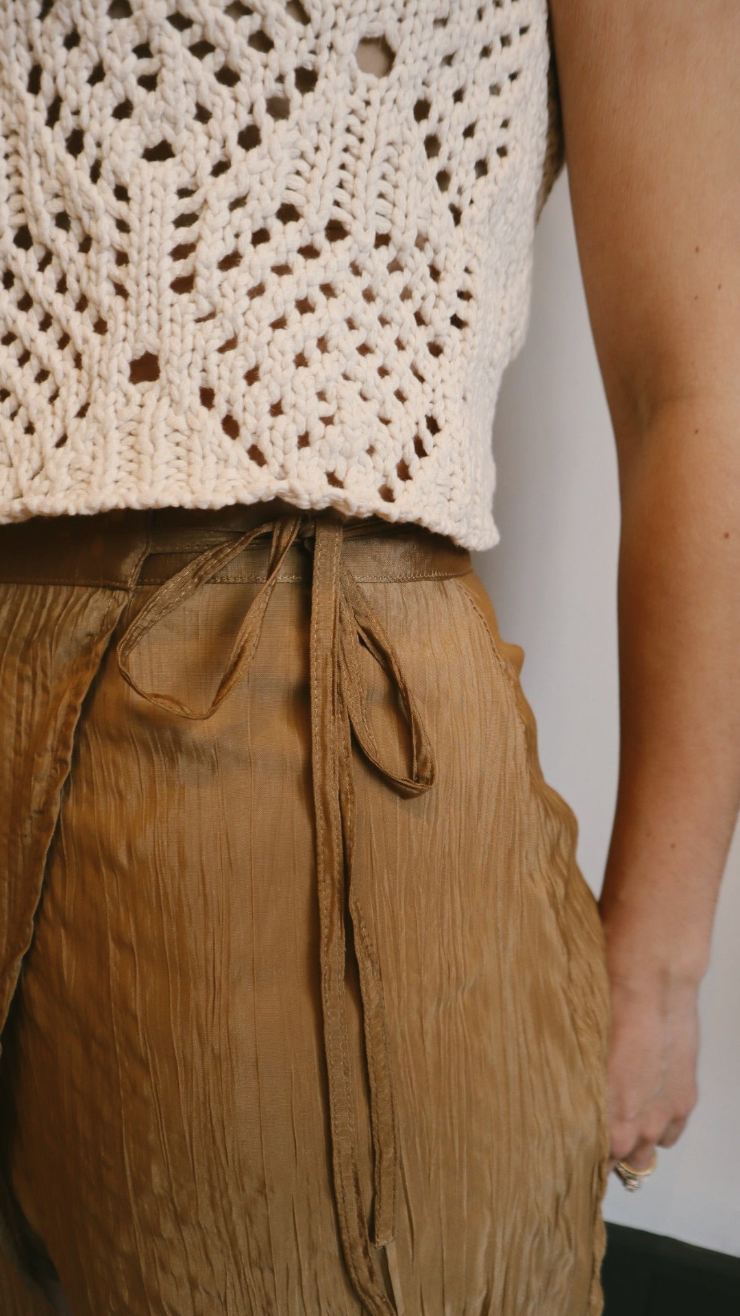 Wrap Midi Skirt